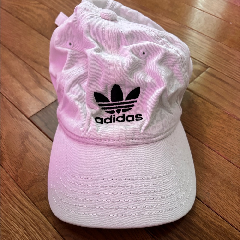 White Adidas Hat